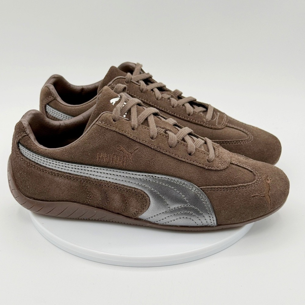 Puma Speed Cat Lux Chocolate Gum Size 9 Womens 408718, NEW
